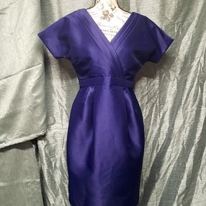 Purple shorts sleeve dress.size 6/7 ASOS
